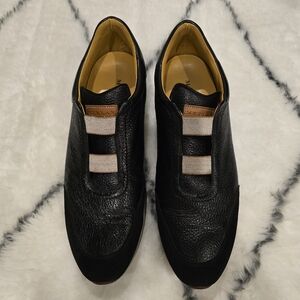 Mezlan Marathon Slip On Sneakers Black